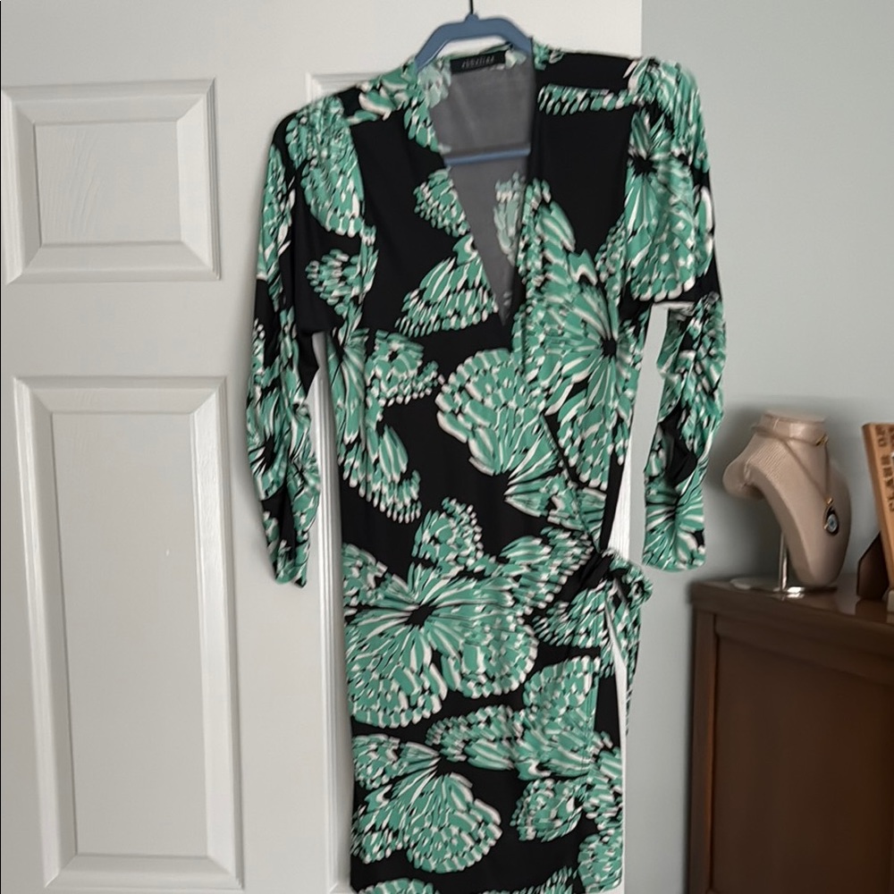 South Moon Under Abbeline Wrap Dress 3/4 Sleeve - large